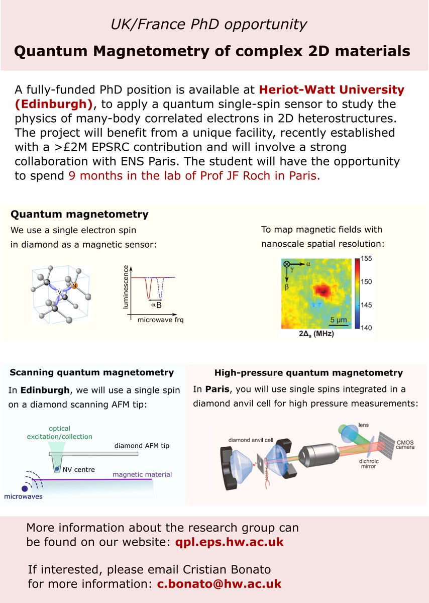 @briangerardot and I have a wonderful PhD opportunity available, on exciting science, with great collaborators, and including a research stay in Paris!