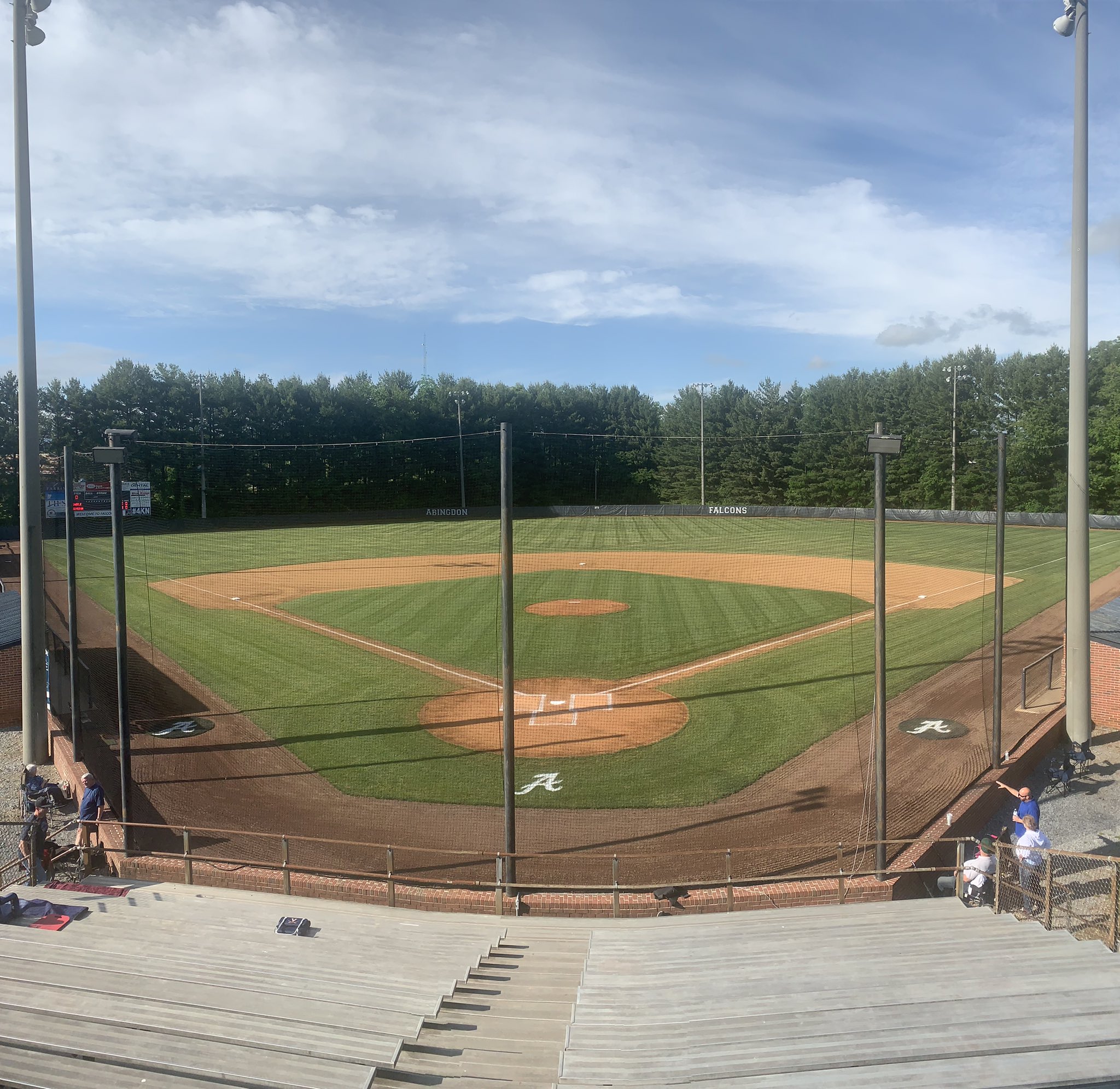 Abingdon Falcons Baseball Clipart