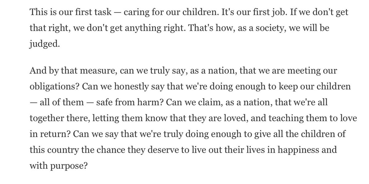 shaft's tweet photo. Almost a decade ago, after a school shooting  @BarackObama said “This is our first task caring for our children. It's our first job. If we don't get that right, we don't get anything right. That's how, as a society, we will be judged.” #uvalde #shooting https://t.co/e6nLa6jyJt