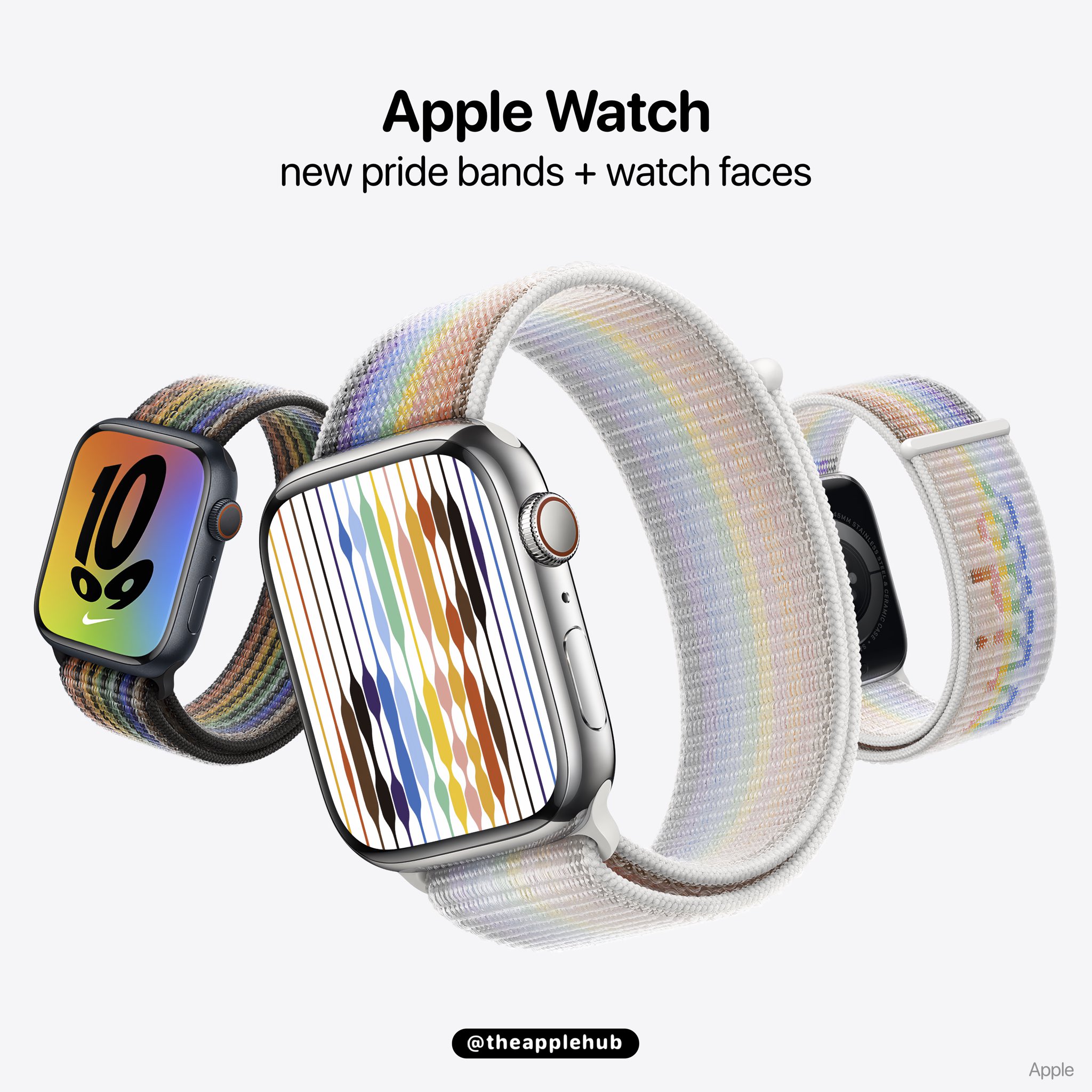 Apple Hub в Twitter „Apple has launched new Apple Watch Pride bands