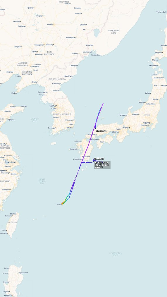 Oceanworldfree's tweet photo. ๐บ๐ฒUSAF RIKER77 62-4128 #AE01D7
๐บ๐ฒ USAF 58-0093 #AE079F
Operating in #Kyushu' S. coastline & #KoreaStrait's N.E. coastline
Boeing RC-135S
Boeing KC-135R https://t.co/OGv11rDQ3p