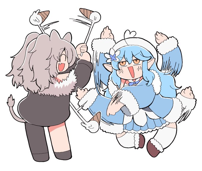 トルコアイスに弄ばれるラミィちゃん
#ししらーと 
#LamyArt 