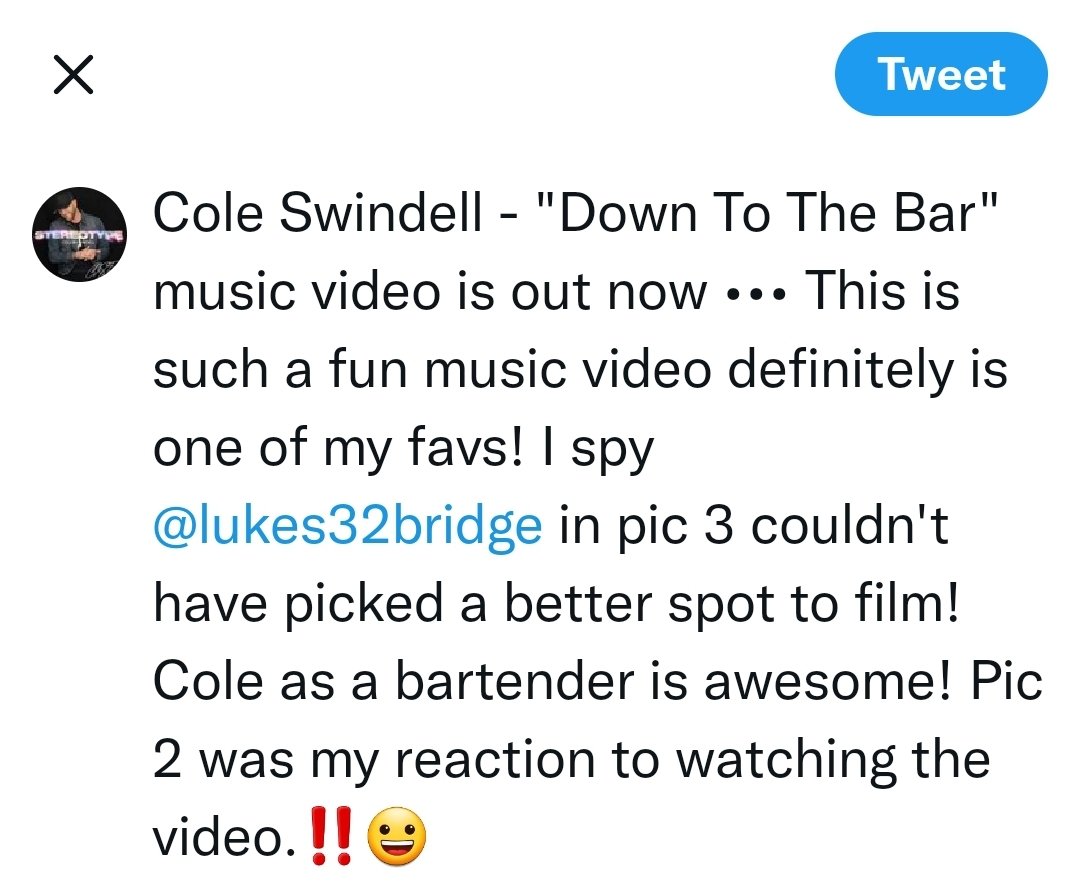 drownyourmemory's tweet photo. Watch Here > https://t.co/TXWEP6lqqG

🔖#coleswindell #coleswindellfan #Stereotype #downtoearthtour #somehabbits #aintworththewiskey #downtothebartour #downtoearth #imgonnalether #loveyoutolate #countryradio #countrymusic 
#country #acmawards #aintworththewhiskey #homegame https://t.co/zvaOwltSc4