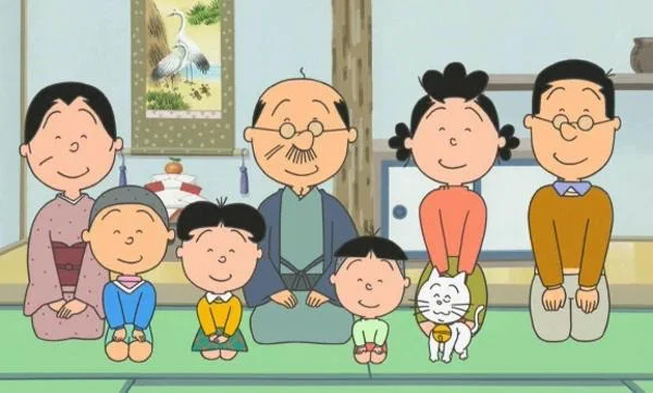 実は磯野一家は全員同じ顔😱  