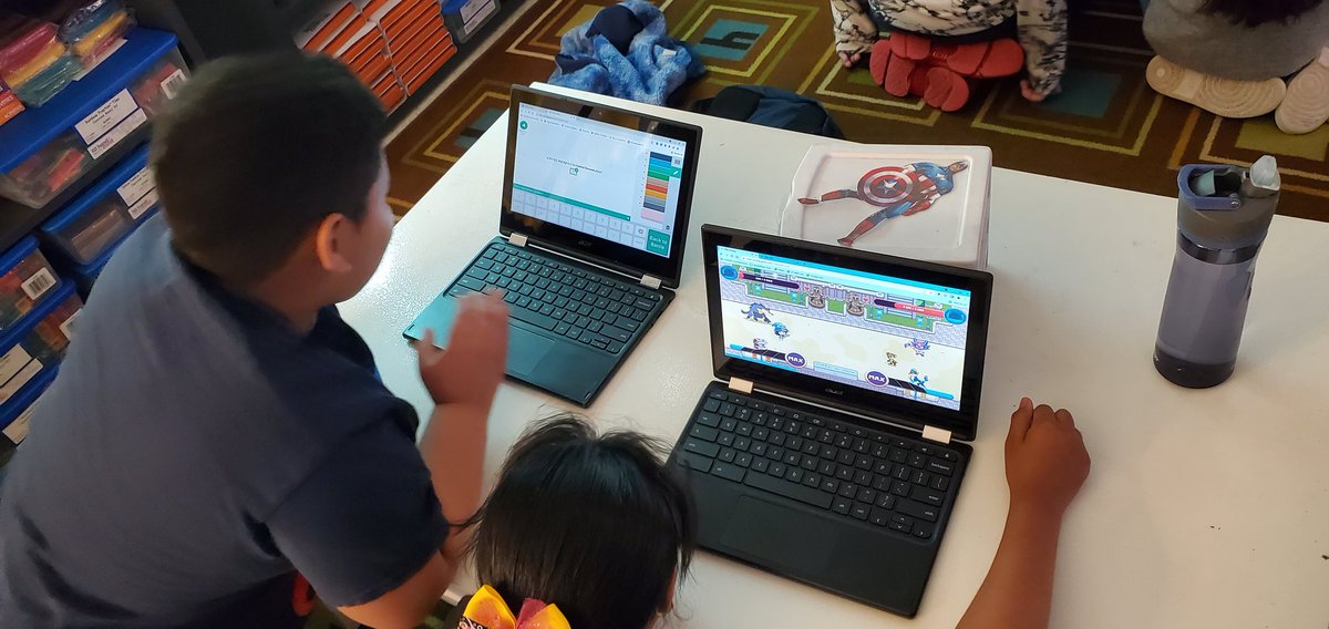 HerranInAldine's tweet photo. Nothing like a little @ProdigyGame tournament @GreensptES_AISD to get those competitive juices flowing! It was intense! #mathiscool #werealmostthere #summerherewecome https://t.co/diCaqPmv9k