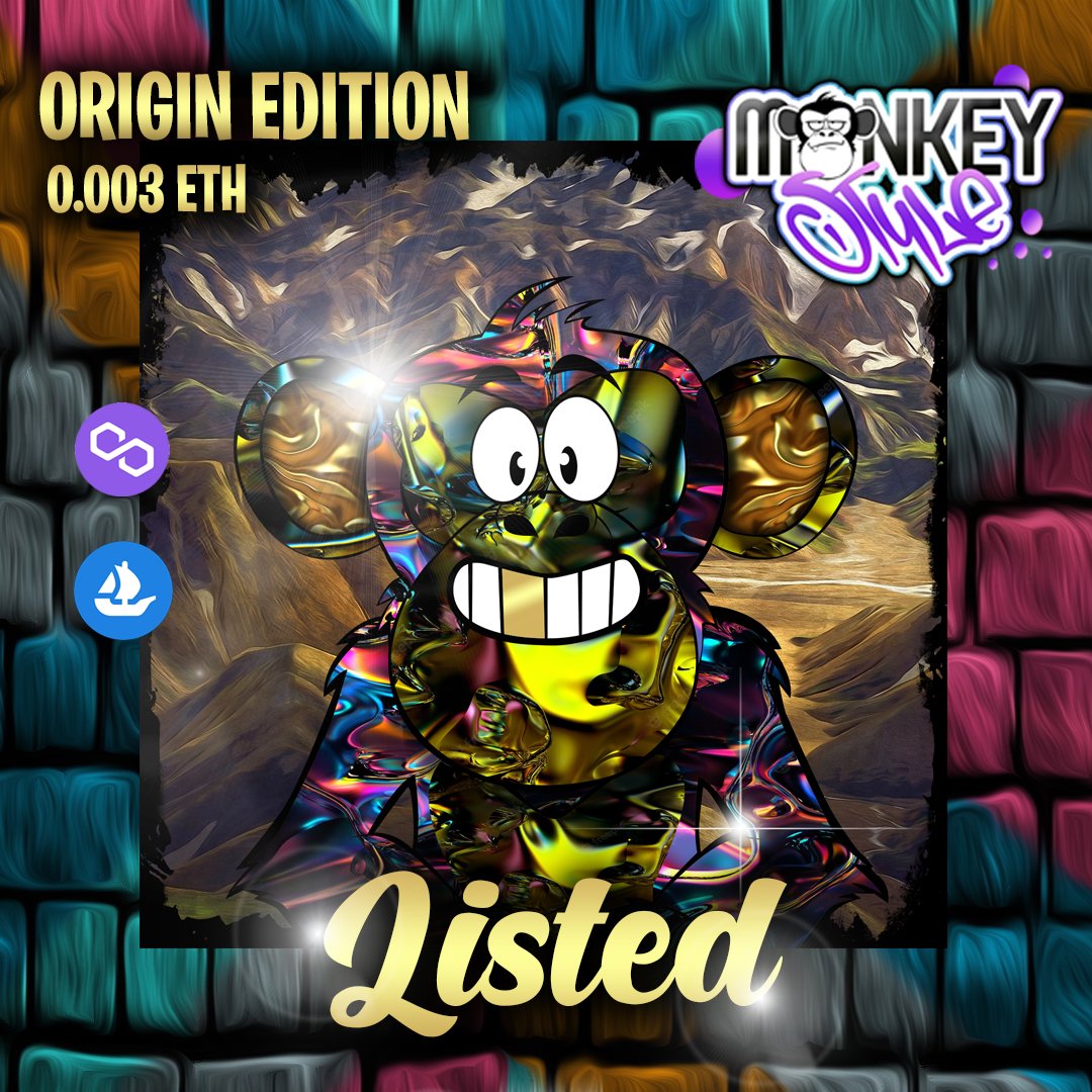 🔥🔥"MANKEY STYLE"🔥🔥
NOW AVAILABLE IN 
<a href="/opensea/">OpenSea</a>
 LINK IN BIO
 
#NFTs #NFT #nftcollectors #nftcollector #NFTCommunity #NFTdrop #NFTartist #NFTartist  #BAYC  #NFTGiveaway #NFTProjects #opensea #art #collection #Collectibles