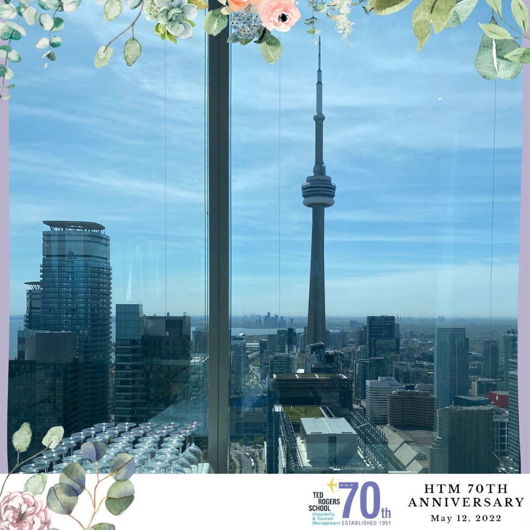 THEMTorontoMet's tweet photo. Thank you to the team at Microsoft Canada for all your support, excellent service, and providing the perfect #Toronto backdrop to celebrate our School's 70 year history! #HTMCelebrates70 #HTMTorontoMet https://t.co/dfFJPac949