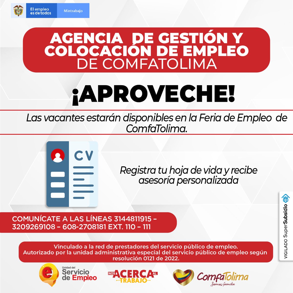 Comfatolima tweet media