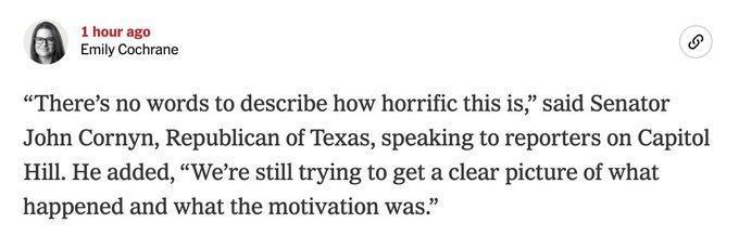 "There&rsquo;s no words to describe how horrific this is," said man who could stop it but won't. https://t