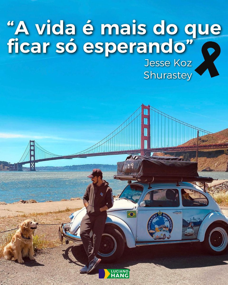 Não consigo acreditar ainda, mas hoje Deus levou essa dupla literalmente inseparável. Obrigada por nos inspirar Jesse e Shurastey a aproveitar a vida e viver intensamente cada dia 🙏🏼❤️ Suas histórias serão lembradas para sempre. Descansem em paz!