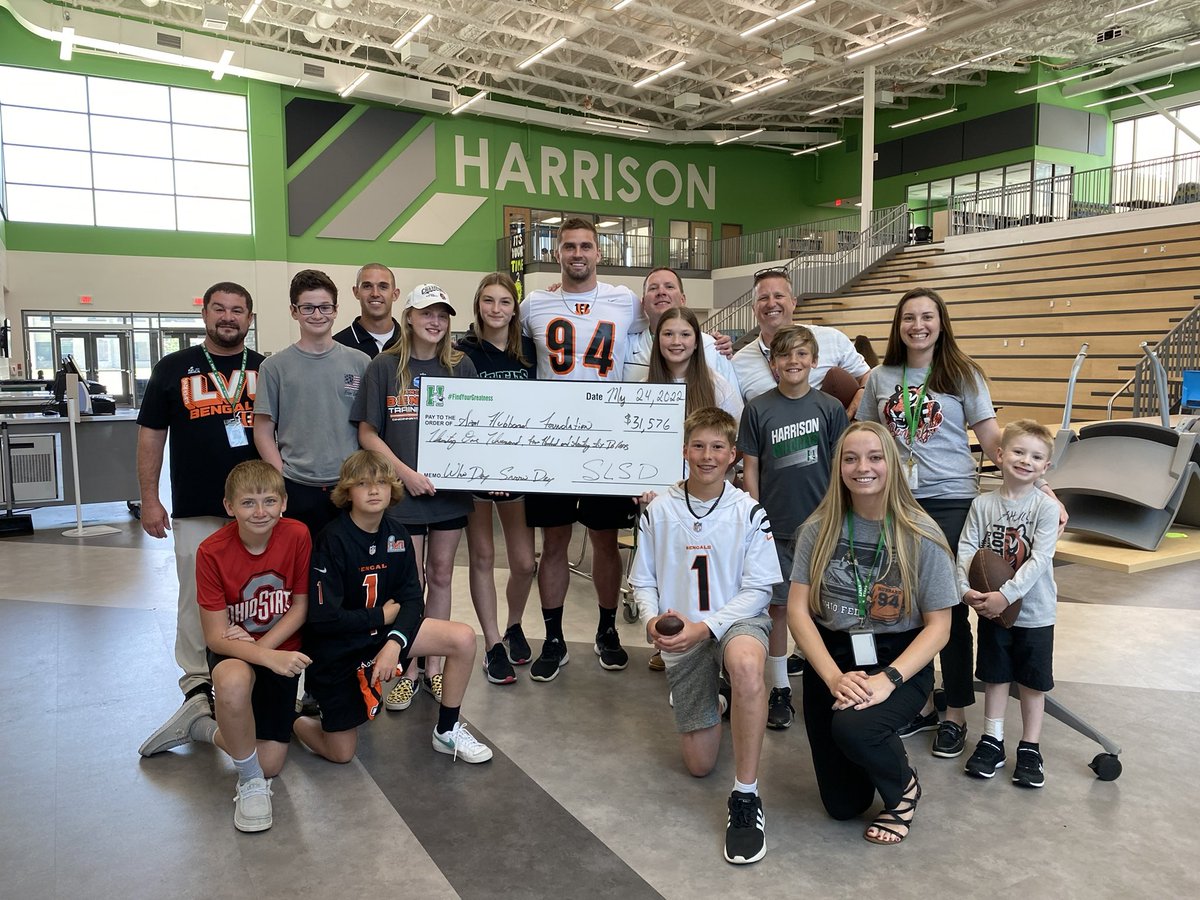 John C. Hamstra (@slsdsuper) on Twitter photo Super appreciative of <a href="/Sam_Hubbard_/">Sam Hubbard</a> for coming out to <a href="/SouthwestLocal/">Southwest Schools</a> to hang with our kids and staff! Giving back to the community is powerful! Proud of our kids / families as well! Servant leadership at its finest! <a href="/sh94foundation/">The Sam Hubbard Foundation</a>
<a href="/CincinnBengals/">Cincinnati Bengals</a> Super appreciative of <a href="/Sam_Hubbard_/">Sam Hubbard</a> for coming out to <a href="/SouthwestLocal/">Southwest Schools</a> to hang with our kids and staff! Giving back to the community is powerful! Proud of our kids / families as well! Servant leadership at its finest! <a href="/sh94foundation/">The Sam Hubbard Foundation</a>
<a href="/CincinnBengals/">Cincinnati Bengals</a>
