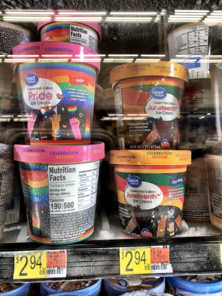 Walmart got me again! Couldn't pass up the ice cream maker. #pioneerwo