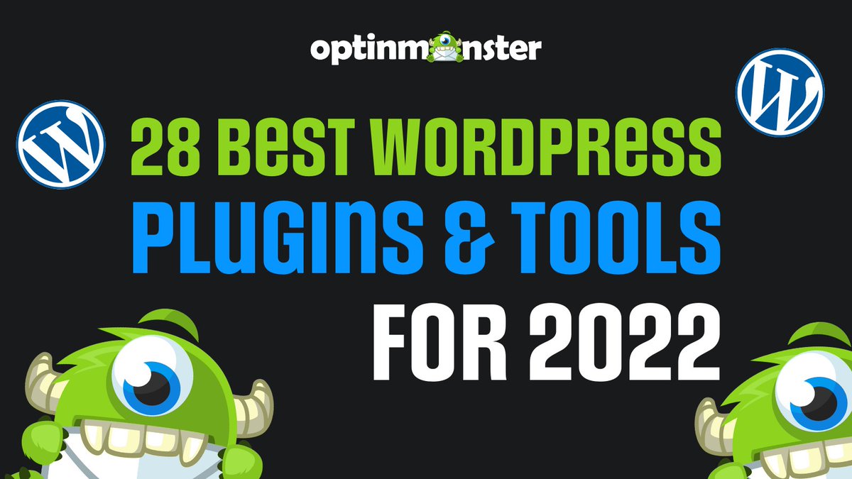 optinmonster's tweet image. Wondering what the best @WordPress plugins for business are?
We consulted with experts to create this list of the best @WordPress plugins: optin.to/3wG06U7