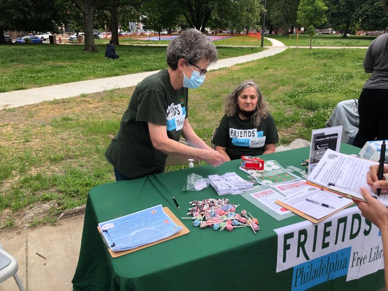 FreeLibFriends's tweet image. We have tabled this month in Center City, West Philly, Southwest Philly, and North Philly. Community members across the city want full funding &amp;amp; full staffing for vibrant safe libraries. #FundOurLibrariesPHL @Darrell_Clarke