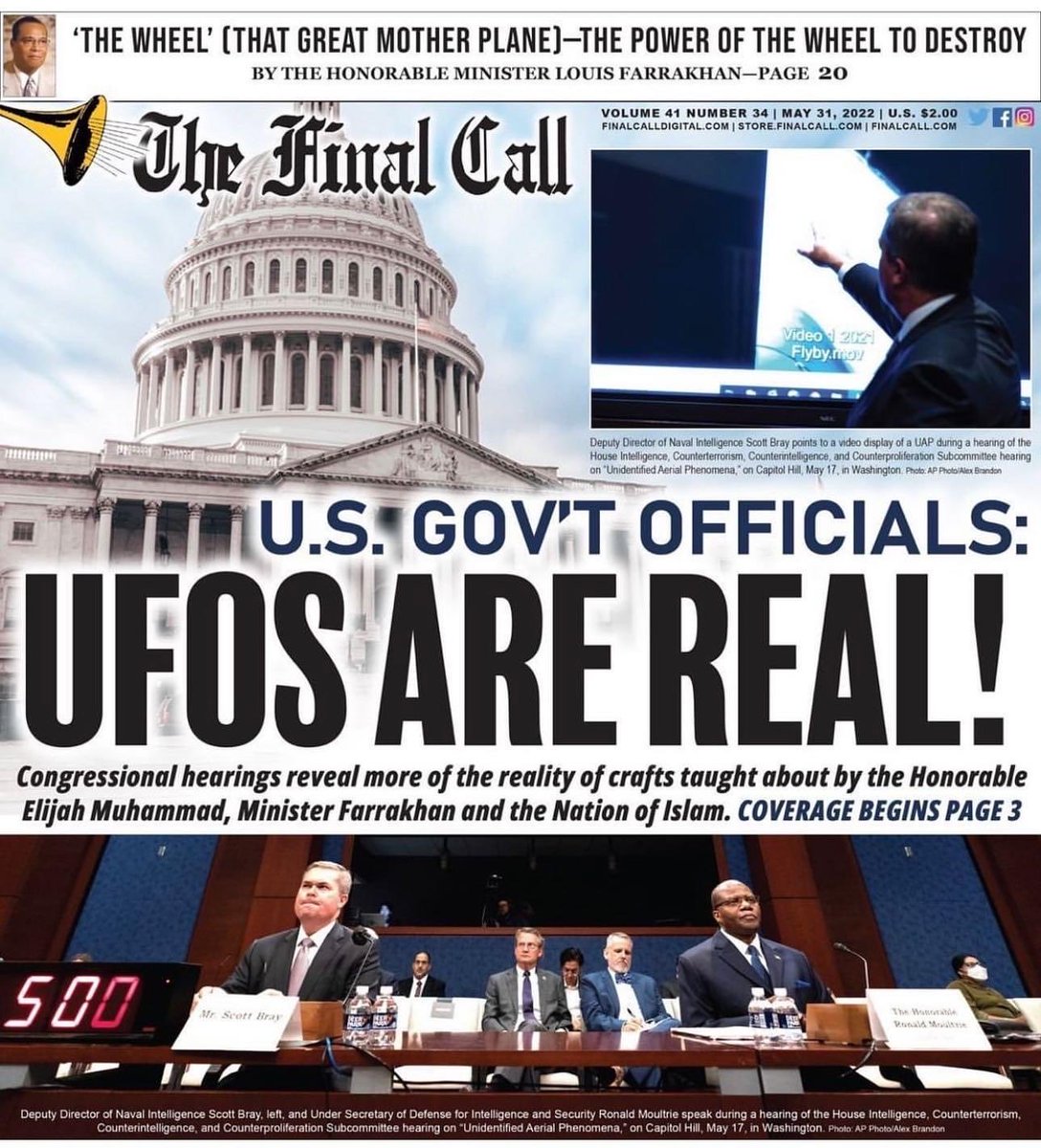 iliarashad's tweet photo. The Nation of Islam has the proven answers to this phenomena. Will you listen? 🛸🛸🌟 https://t.co/SHiHTNU9sA