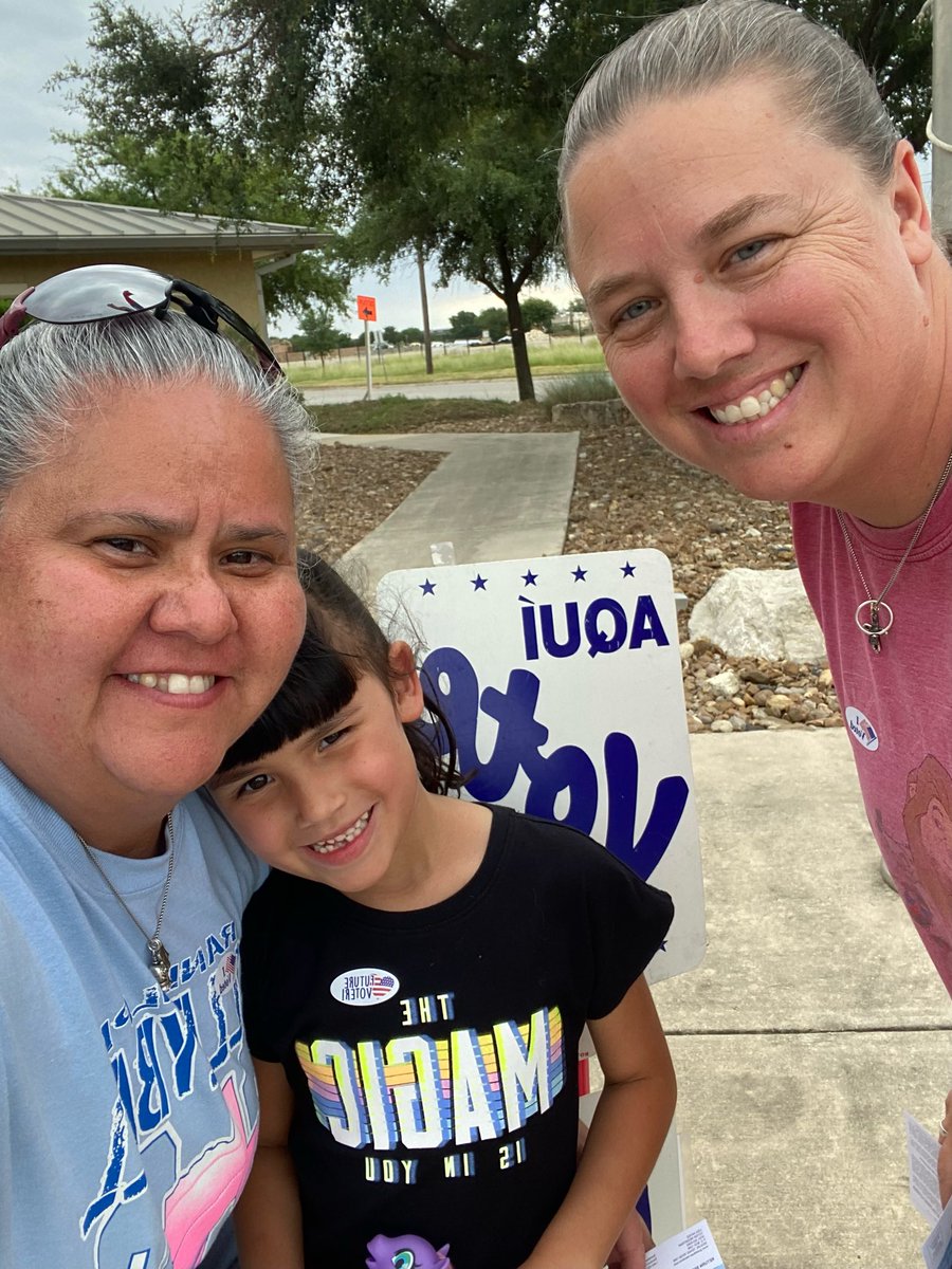 We voted for her future