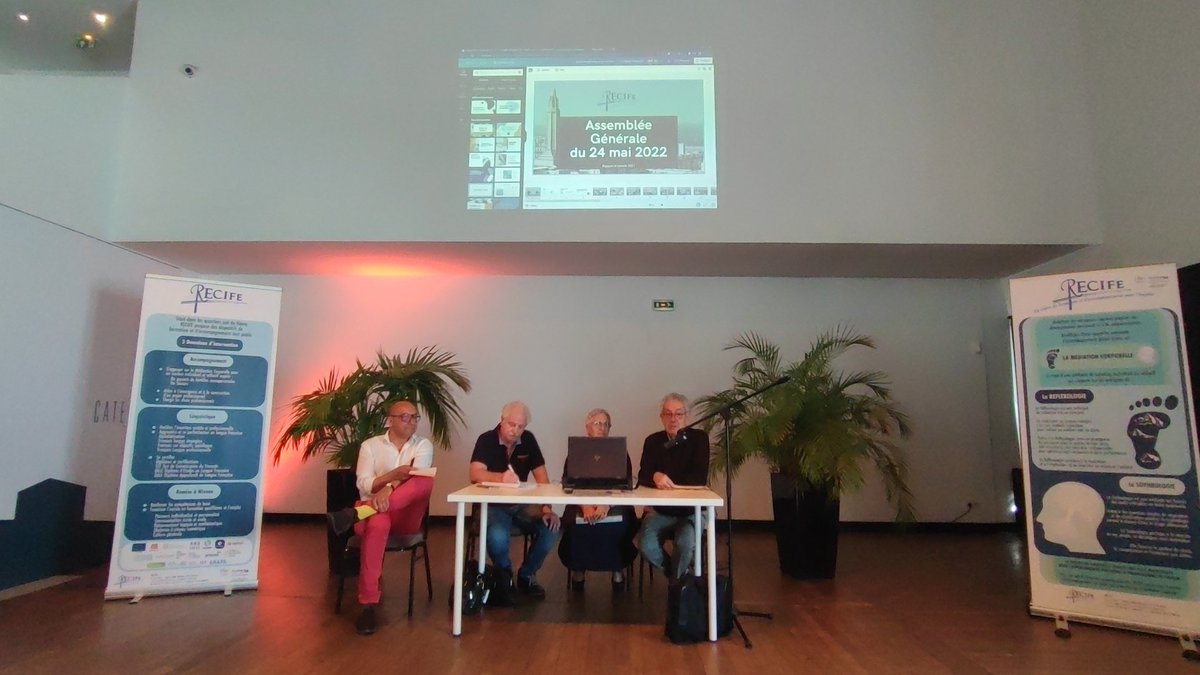 SeydouTraoreLH's tweet photo. ✅ @LH_LeHavre 👉#RECIFE:" Ressources, Compétences, Insertion et Formation pour l'Emploi "a organisé son Assemblée Générale sous la présidence Ridha Cherif et du Directeur Toumi Sehim . @FlorentStMartin  @seinemaritime  @LeHavreMetro @OFII_France @UEFrance @gouvernementFR https://t.co/rKhddMgSh4
