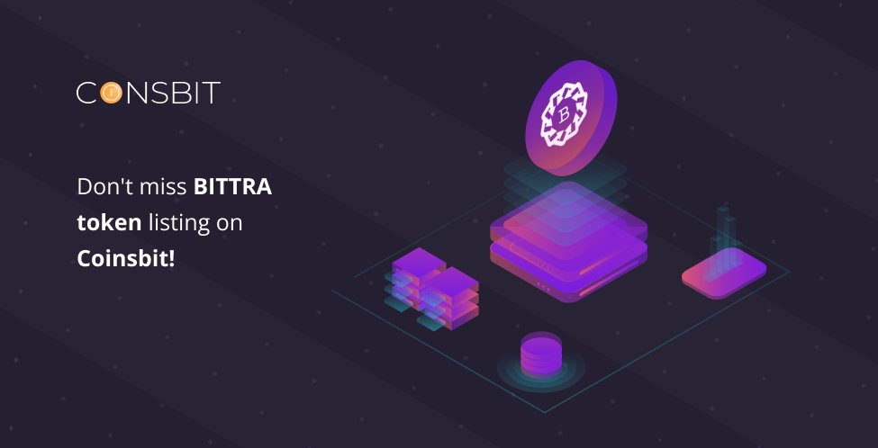 Bittra_trade's tweet photo. 🔥 Don't miss BITTRA token listing on Coinsbit! 🔥

💥 Dear users, we are glad to announce you that BITTRA  token will be available on Coinsbit  on 03.06.2022!

💵 Pair:
BITTRA/USDT

✅ To get more info: https://t.co/XZazo7EgtF https://t.co/IGY8fg4U5T