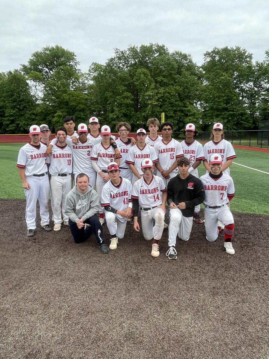 BarronBaseball_'s tweet photo. For the 3 Time in WHS History Barrons Baseball (20-5) has WON  20 Games ! 

2011- 21 Wins 
2017- 25 Wins 
2022- 20 Wins ( and counting ) 

🔔🔴⚫️🔴⚫️🔴⚫️🔴⚫️🔴⚫️🔔

#BarronsBaseball #WeAreBarrons #RongTheBelll @BarronsSports https://t.co/rAYwO4I5Vn