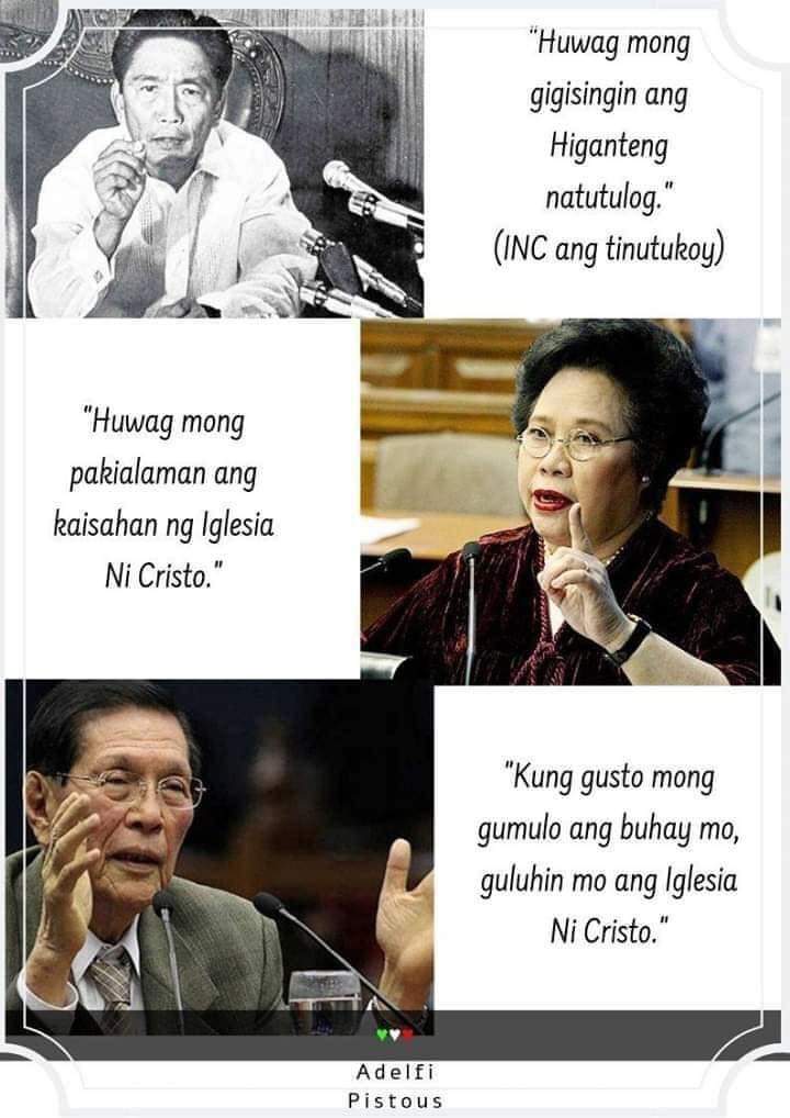 CityMouse в Twitter: „@maurgaux91 Iglesia ni Wengweng chose PNoy because he had the survey momentum and the stupid church didn't have very good relations with GMA. They even tried to lead EDSA CityMouse в Twitter: „@maurgaux91 Iglesia ni Wengweng chose PNoy because he had the survey momentum and the stupid church didn't have very good relations with GMA. They even tried to lead EDSA