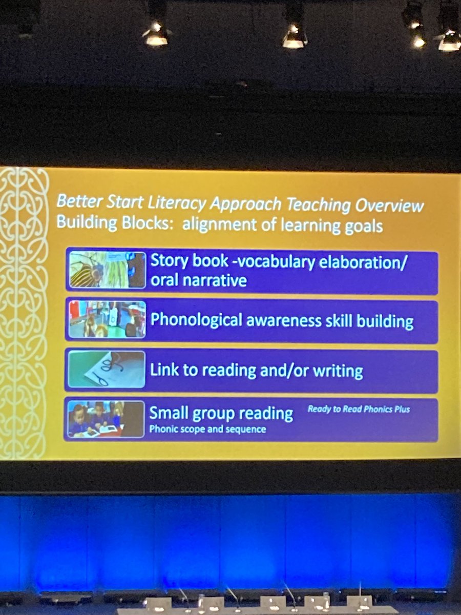 #SPAconf but was does Better Start Literacy Approach look like?