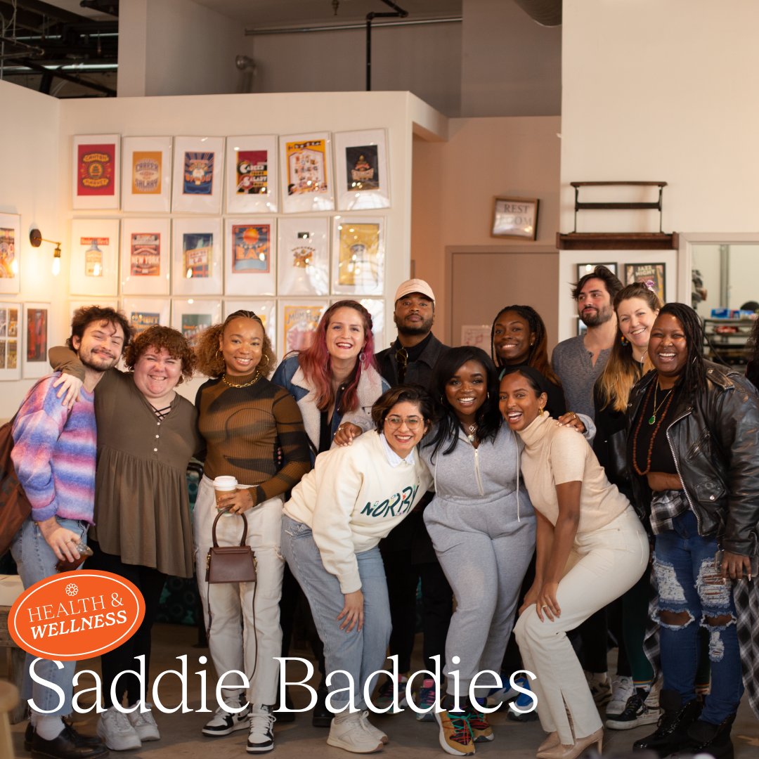geneva's tweet image. Meet @saddie_baddies — a community and "virtual sanctuary" where Black and multiracial people come together to destigmatize mental health and initiate collective healing