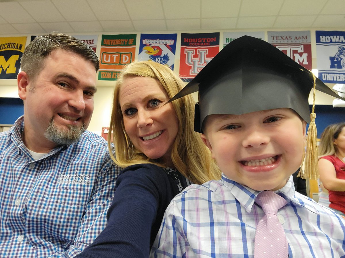 He did it! My baby graduated from Kinder! Look out first grade, here he comes!!!
#proudmama
