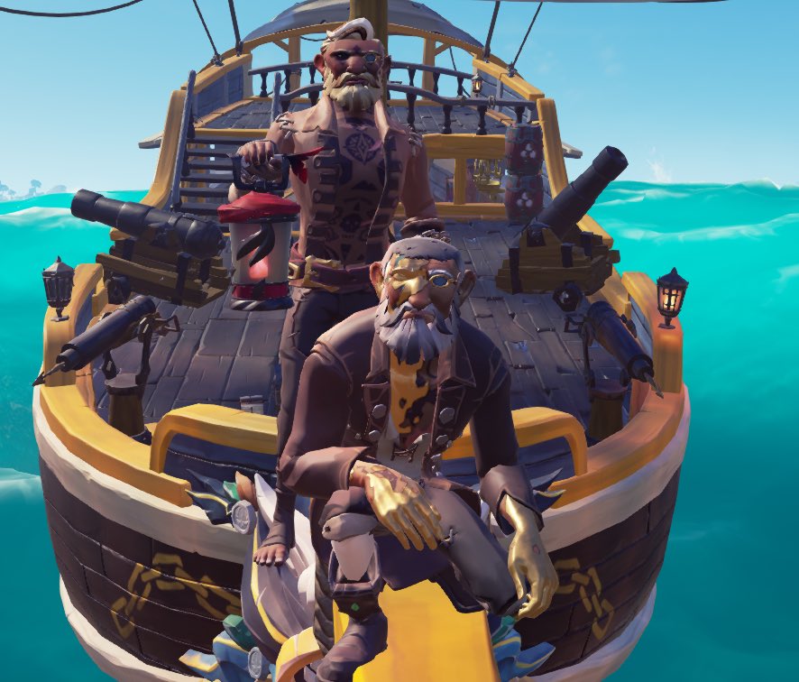 Moee2003's tweet image. Acquired the new lantern by uncovering the unsolved murder of Infamous DeMarco with @ElyaPog. The new lantern is beautiful #SeaOfThieves @SeaOfThieves