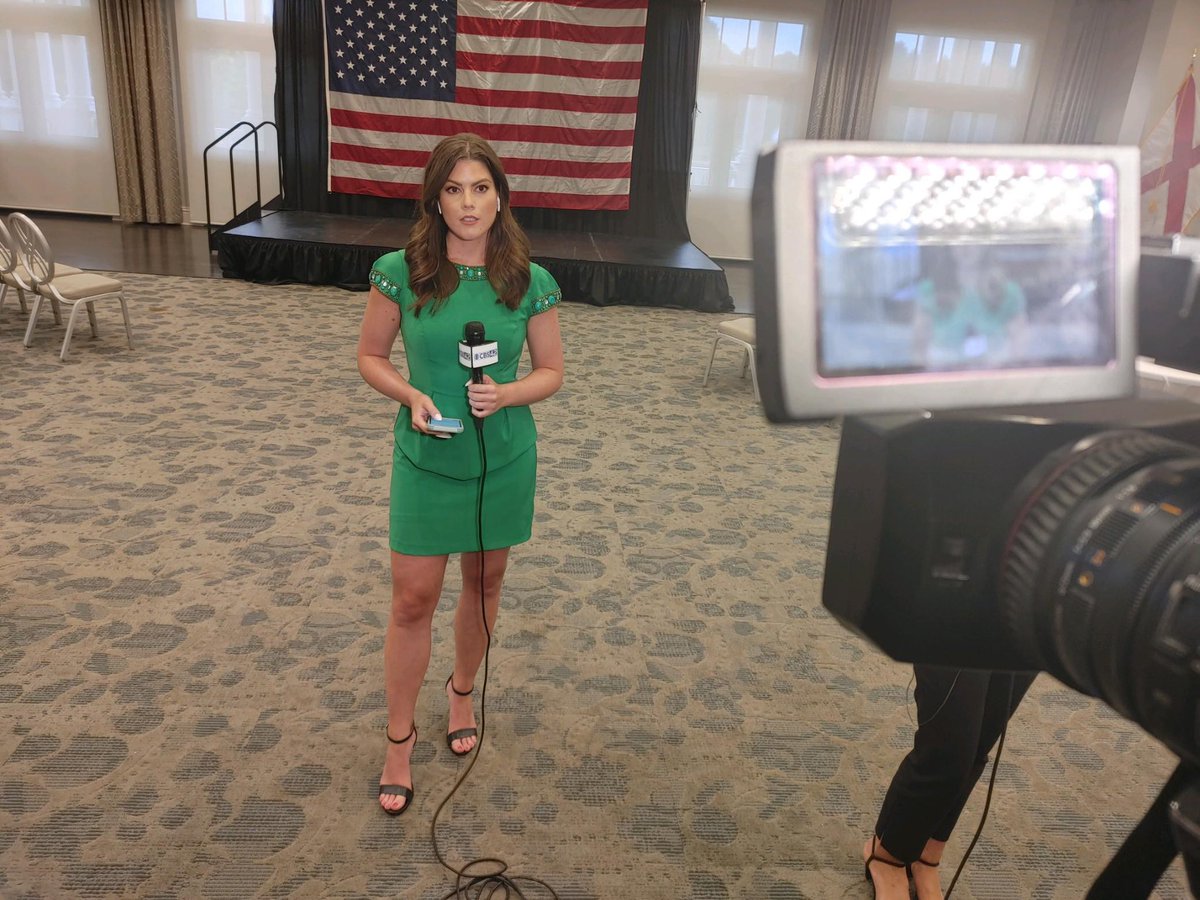 CarlyLaing1's tweet photo. It’s #ElectionDay in Alabama! I’ll be covering the @RepMoBrooks campaign in Huntsville tonight. Stay with @CBS_42 for results and updates throughout the night #alpolitics #Alprimary https://t.co/HMPAOrdwI5