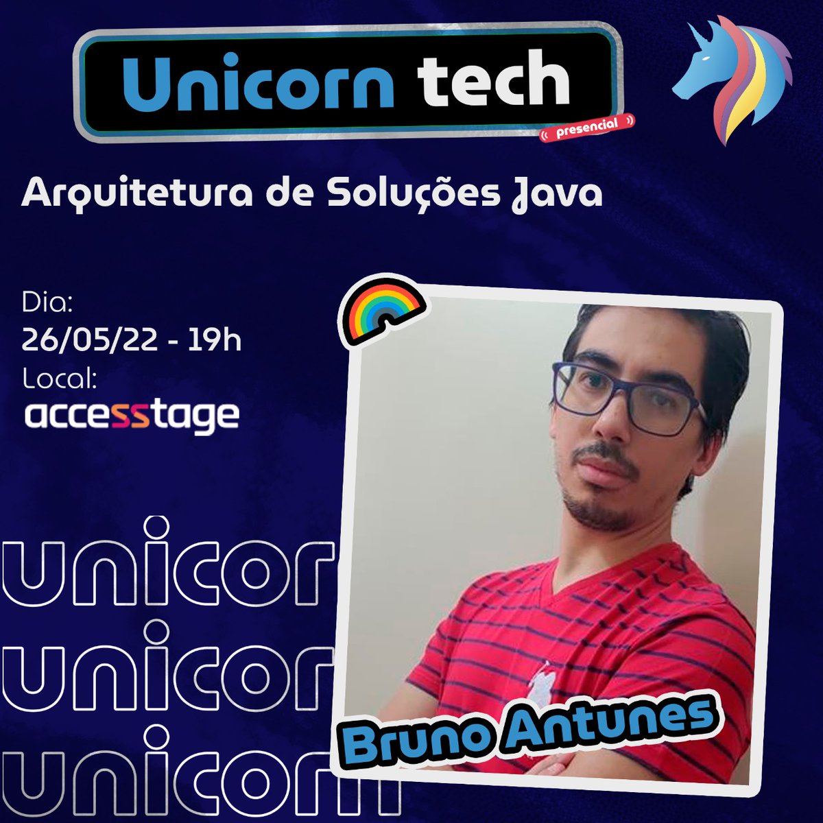 beunicorntech's tweet photo. Inscrições para o meet em https://t.co/w3tkd9Zn5p

Vem ser unicórnio 🦄❤️ https://t.co/fJdTWdEtMn