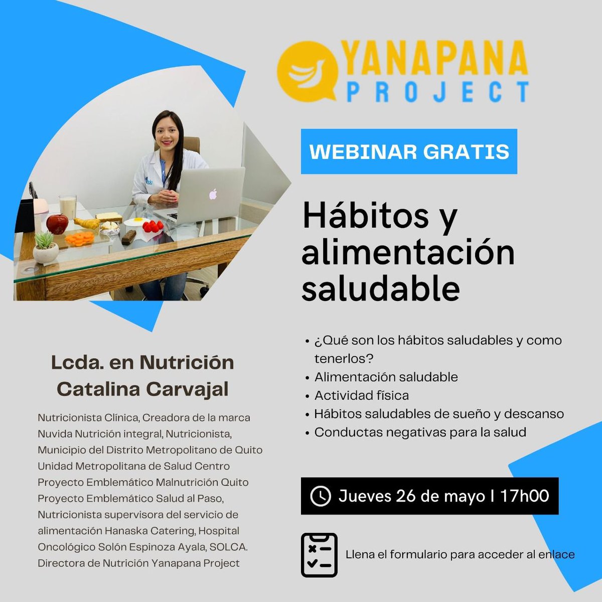 Agradecemos su apoyo e inscripción al siguiente enlace: docs.google.com/forms/d/e/1FAI…