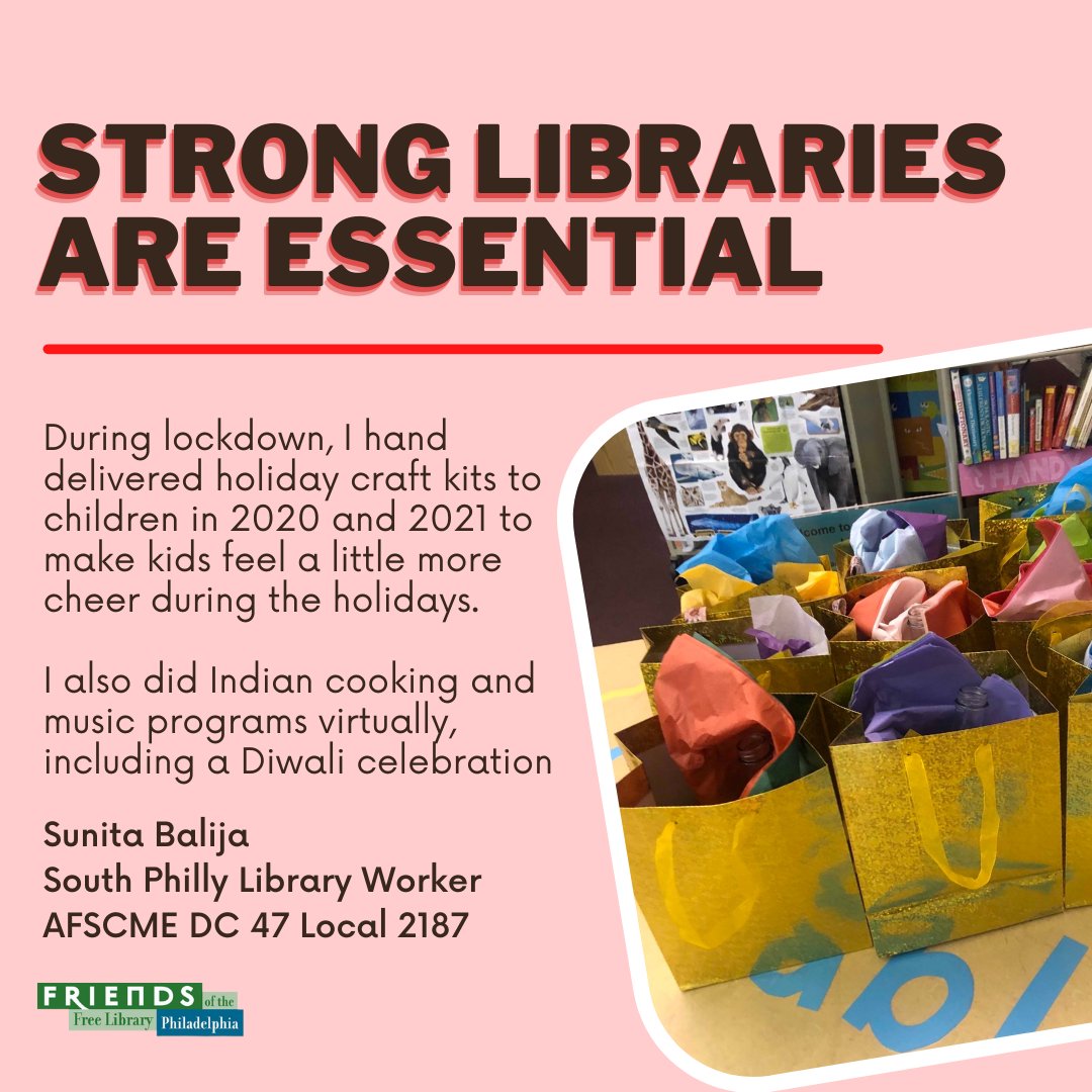 SouthPhillyRead's tweet image. @darrel_clarke Library Staff continue to bring joy and culture to our neighborhoods.  Please #FundOurLibrariesPHL in this year&apos;s budget to ensure that can continue