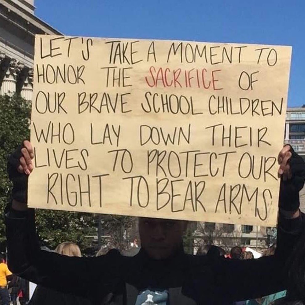 <a href="/LeighWaldman/">Leigh Waldman</a> The whole country NEEDS to witness this anguish. We have become numb to these horrific murders of children, black senior citizens food shopping,  and on and on- in this country. 
The 2nd Amendment was not written about AR-15's!!!
I am vacillating tonight between RAGE and TEARS!!