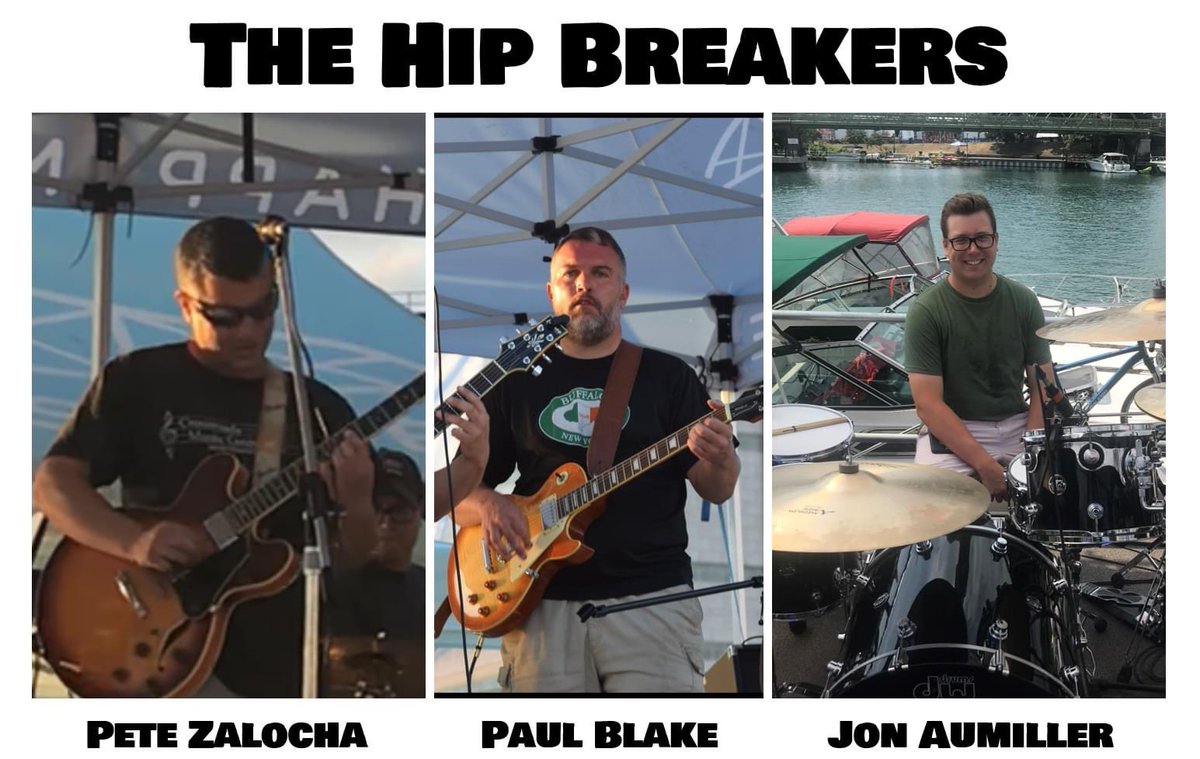 Welcome The Hip Breakers to Porchfest 🎉 Stay tuned for more bands you can see on June 25th! #SouthBuffalo #PorchFest #LiveMusic