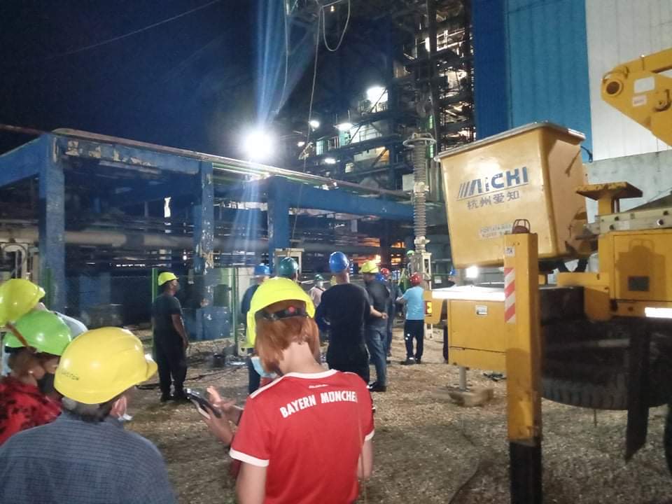 Se redoblan esfuerzos en la CTE Antonio Guiteras de Matanzas ante las afectaciones provocadas por una descarga eléctrica. #Matanzas #Radio26 <a href="/odacuba/">Odalys Miranda</a> <a href="/gabycuba/">Gabriel Torres Rodríguez</a> <a href="/yila88/">Yila88</a>