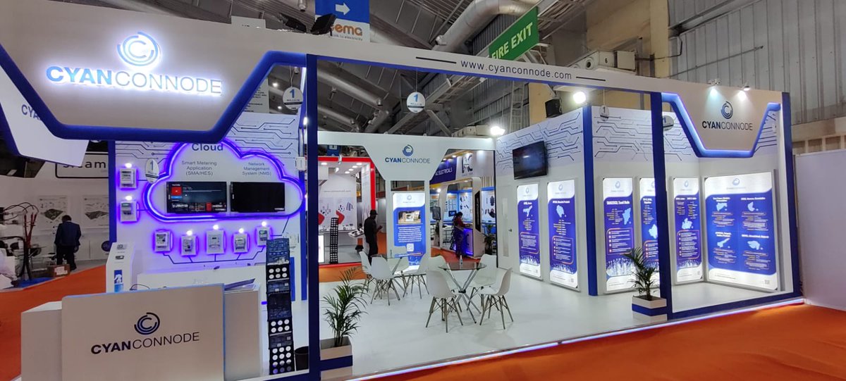 CyanConnode_Ind's tweet image. .@CyanConnode is ready to welcome you to its booth D3 in #DistribuElec organised by @tweetieema in @BIECentre, Bengaluru. Visit us to experience our award winning RF communication solution for Smart Prepaid metering in #India.

@cron_john @Rajiv_Kumar11 @DaulaniAnil @rgarapati