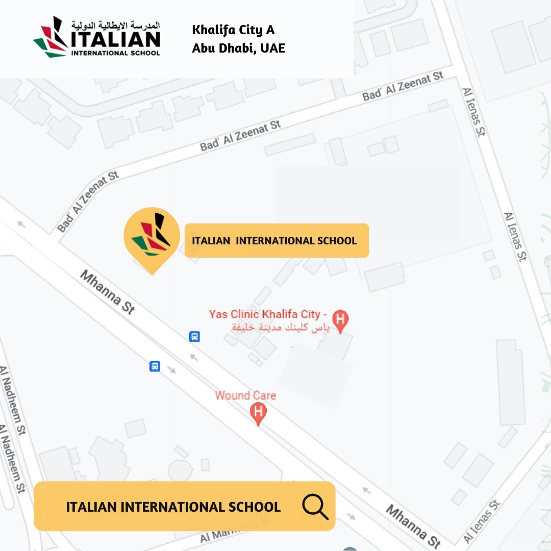 Our campus is located in Khalifa City A,  Abu Dhabi, conviently located for anyone living in the Khalifa or Raha areas. Admissions is open, get in touch with us today!

#khalifacitya #abudhabi #edu #education #ib #teaching