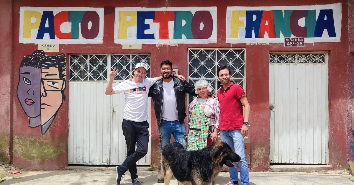 HeinerGaitan's tweet image. Desde Soacha, caminando este sueño que se llama COLOMBIA POTENCIA MUNDIAL DE LA VIDA.

¡Vamos carajo! ✊

#PetroPresidente #ElCambioEnPrimera
#VivirSabroso #FranciaVicepresidenta