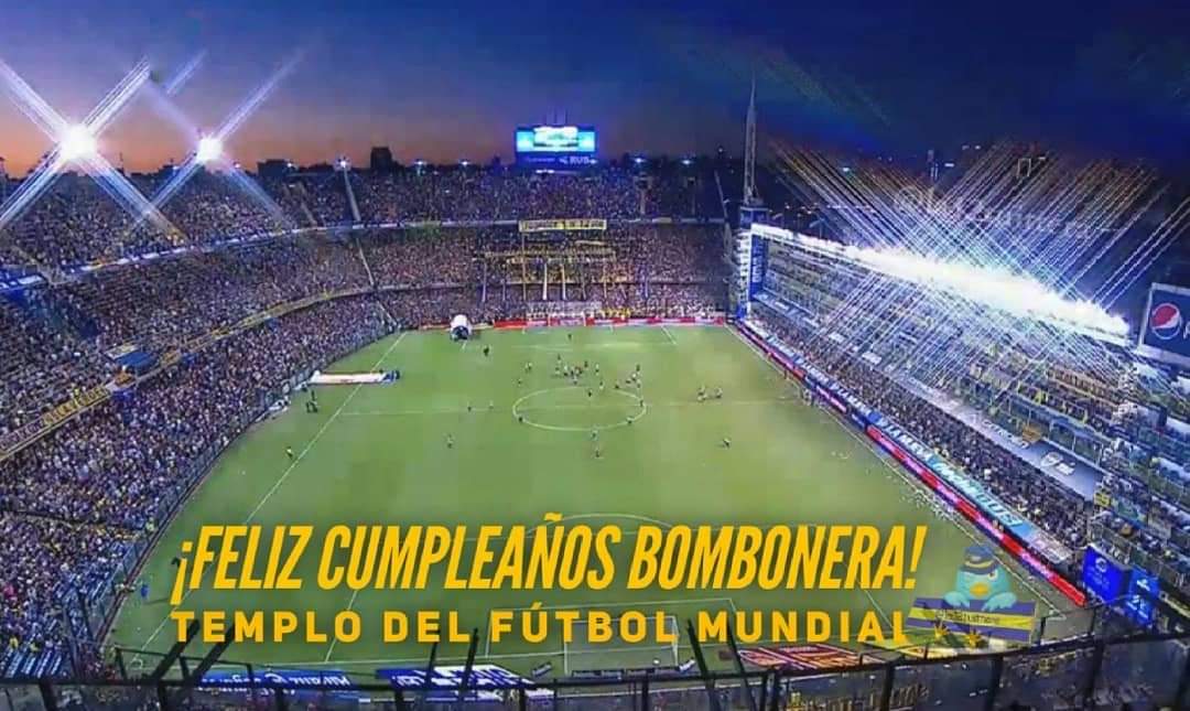 silpalacios47's tweet photo. Felices 82 años querida Bombonera  el templo late 💙💛💙 https://t.co/OGmzirxSSF