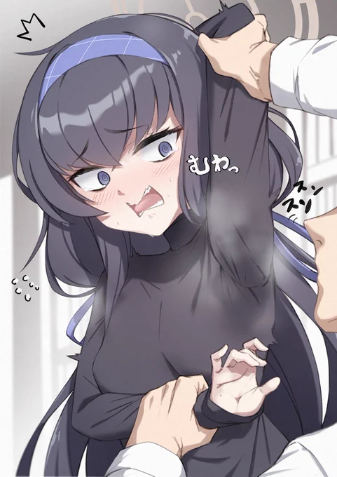 #軽い気持ちで描いたら思った以上に反響があった絵 
腋くさウイちゃん 