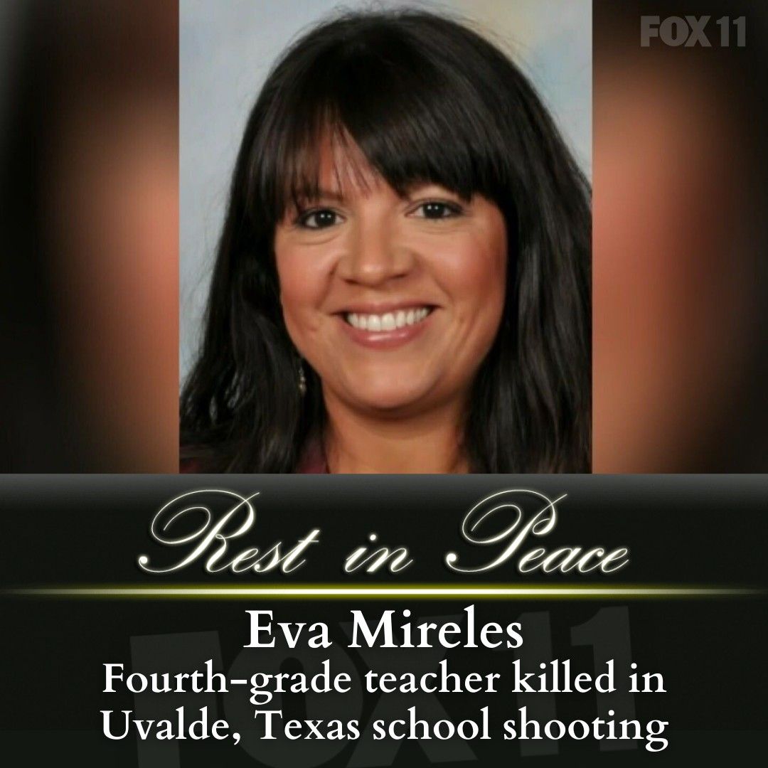 REST IN PEACE: Eva Mireles, a fourth-grade teacher has been identified as one of the victims in the Uvalde, Texas school shooting. MORE: bit.ly/3PJuLXW