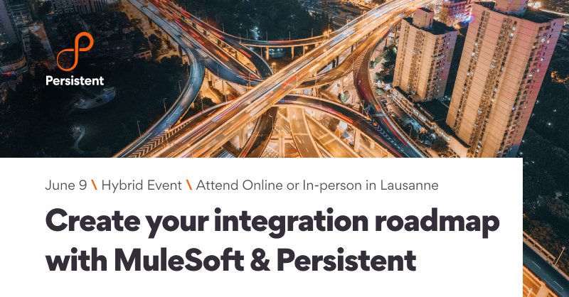 Persistentsys's tweet photo. When integration challenges are the #1 reason why digital initiatives fail, getting your integration roadmap right is non-negotiable. Join online or in person by following this link - https://t.co/JHXs4yh4bq #MuleSoftPartner #CX #Integration https://t.co/lNAof0ZVjW