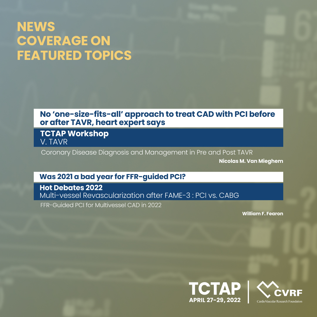 summitmd_cvrf's tweet photo. [Daily News]

This week, Daily News provides the opportunity to review the latest basic and clinical investigations of 

✔️TAVR
✔️Multi-vessel Revascularization after FAME-3: PCI vs. CABG

🔗 Click the link to learn more: https://t.co/9X2Pq4NF5q

 #TCTAP2022 #cvrf #summitmd https://t.co/YaqOivNkxR