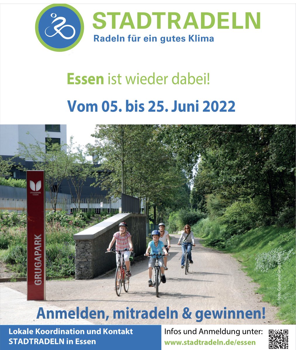 RuhrIn's tweet photo. Es geht wieder los: 🙂
#Stadtradeln Essen | Das #TeamEASY steht: https://t.co/KTDNBObZ7p #StadtradelnEssen https://t.co/rRXD0KGXm7