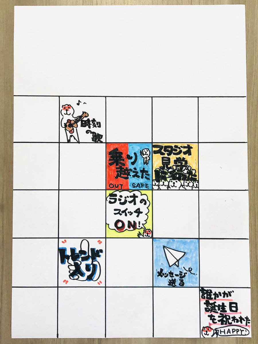 シャカリキ S Tweet シャカリキビンゴ 皆さんと一緒にマスを作って シャカリキ を聴きながら遊べるビンゴ 放送内容やあなたのアクションがマスに アイデア募集中 ゲームを行うのは6 6 月 9 木 の4日間 好きなタイミングで参加してね 見事 ビンゴを シャカリキ S Tweet シャカリキビンゴ 皆さんと一緒にマスを作って シャカリキ を聴きながら遊べるビンゴ 放送内容やあなたのアクションがマスに アイデア募集中 ゲームを行うのは6 6 月 9 木 の4日間 好きなタイミングで参加してね 見事 ビンゴを