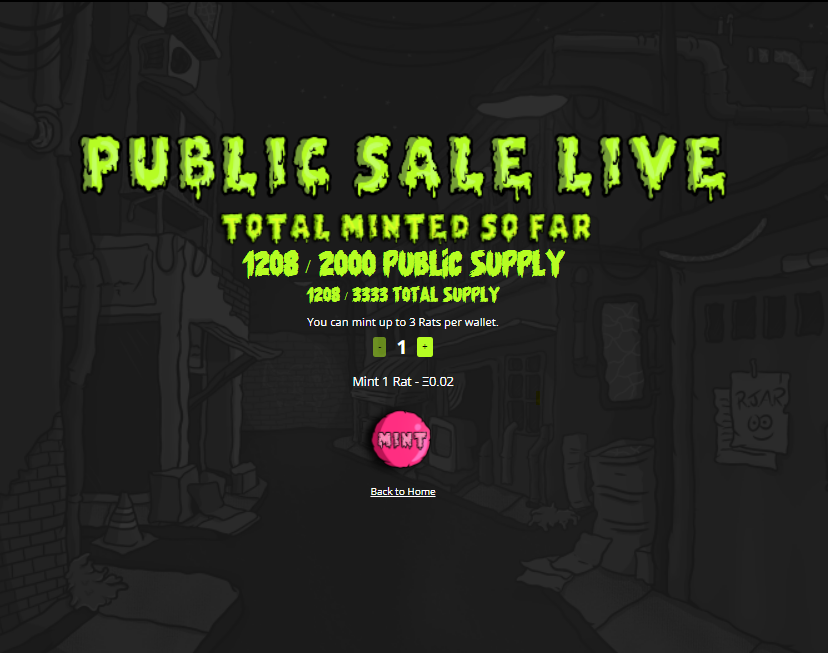 trevtroin's tweet photo. Only less than 800 unique @Ratgangnft 'till SOLDOUT! The rest is reserved for #ganglist!
For just 0.02 ETH + gás (4$-8$). Check out Discord and always DYOR.
#NFTCommunity #NFTdrop #nftcollector #NFTProject #nftnews #NFTSoldOut #crypto #eth #ethereumNFT https://t.co/yetvlcJF0l