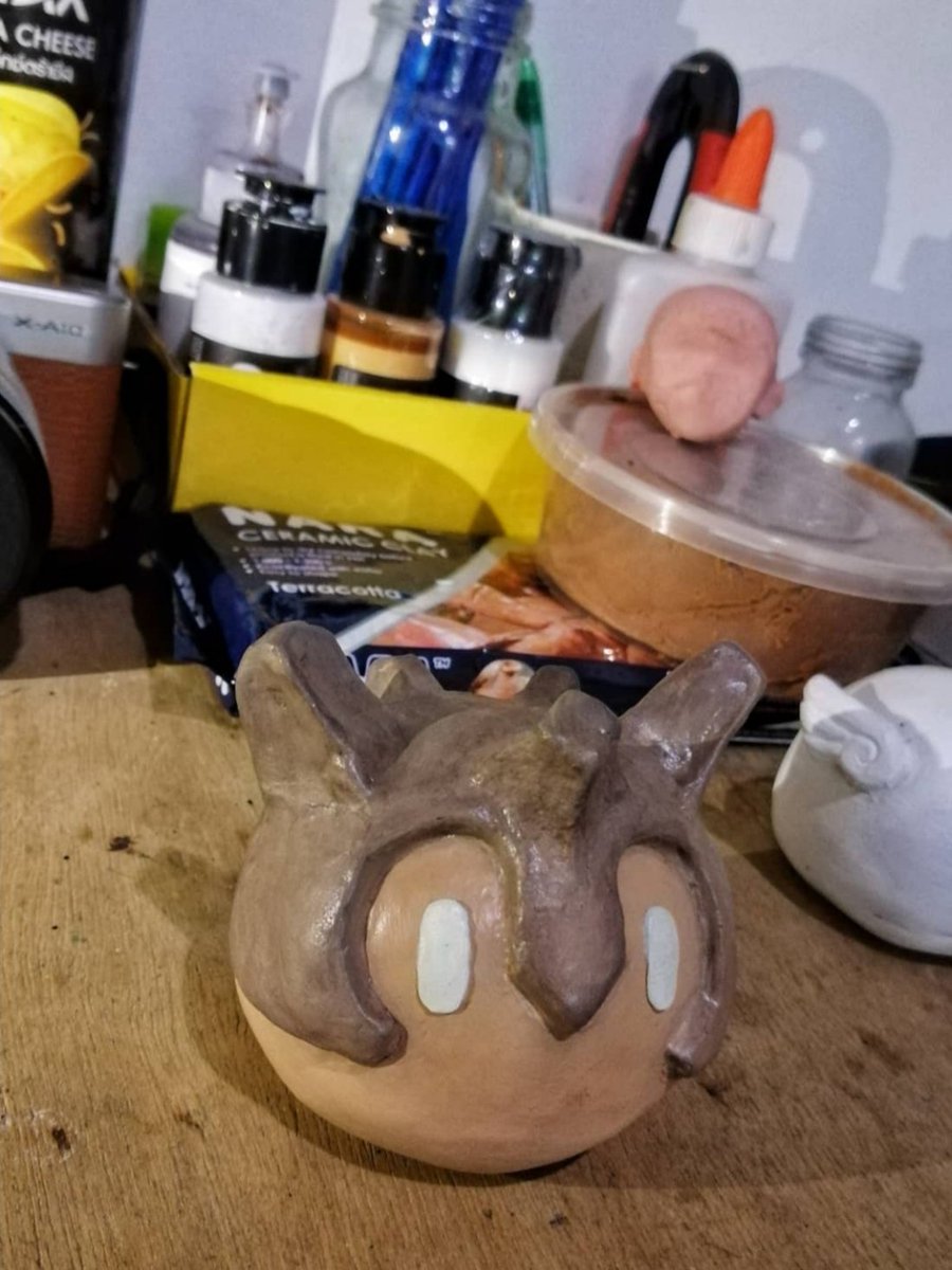 ianarlou's tweet photo. Geo Slime WIP

#Genshinlmpact #geoslime #Zhongli https://t.co/o4Y4ynORjP