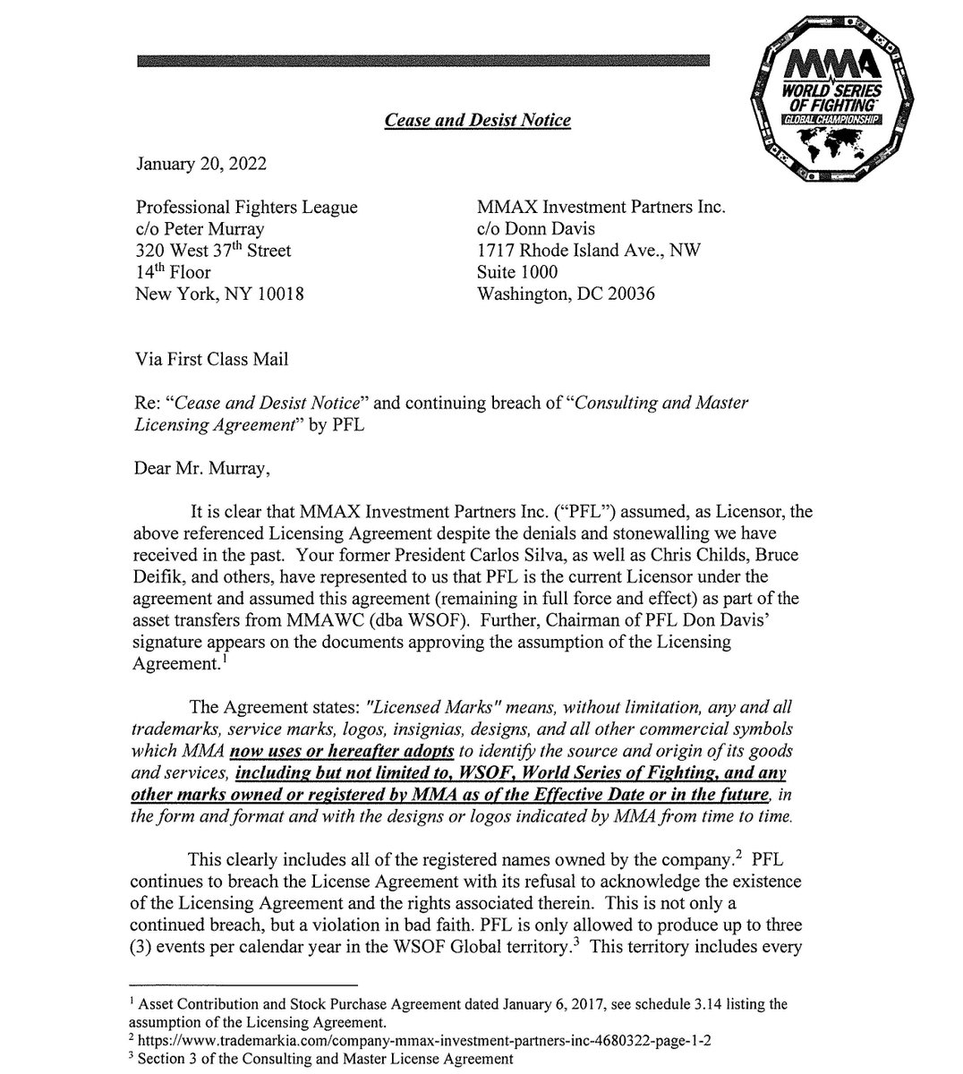 WSOF Global tweet media