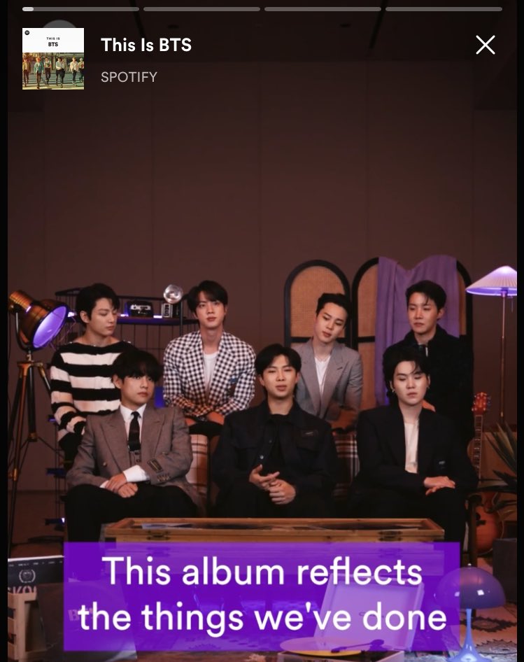 vminiecats's tweet photo. — Se anunció que con la finalidad de celebrar la discografía de BTS , se estarán publicando videos de los chicos en la playlist "This is BTS". 

@BTS_twt estarán hablando sobre su discografía así cómo el nuevo álbum. 

•El primer video ya se encuentra disponible. (+) https://t.co/YXkDLcb7Bj