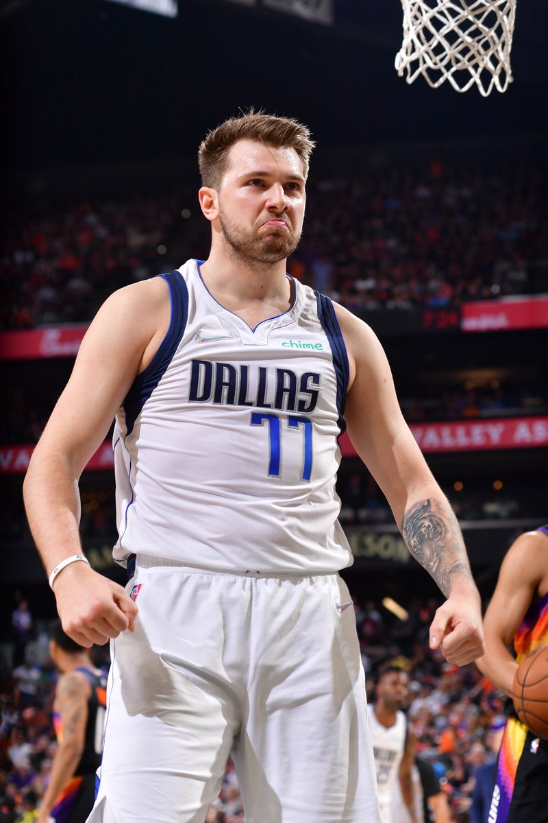 Mavs_FFL's tweet photo. BREAKING: Luka made All-NBA First team!!!! 

YOUNG GOAT 🔥🔥🔥

#MFFL https://t.co/ACSBW77U5v